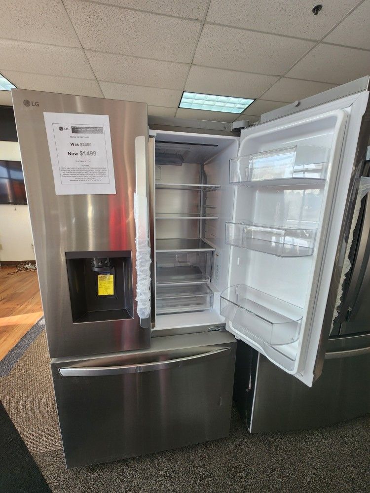 Scratch And Dent 26cu.ft Counter Depth French Door Refrigerator With