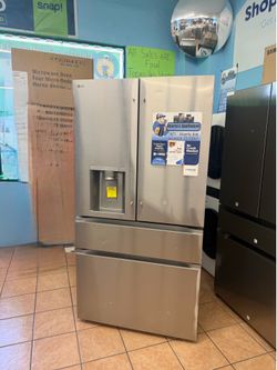LG 26 Cu Ft Refrigerator Full Convert Drawer