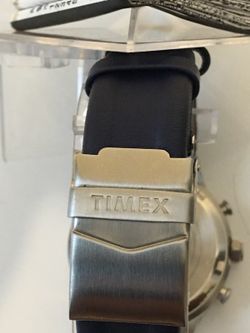 Men s Timex W Cell Chronograph Watch w Silicone Band SR927 BRAND