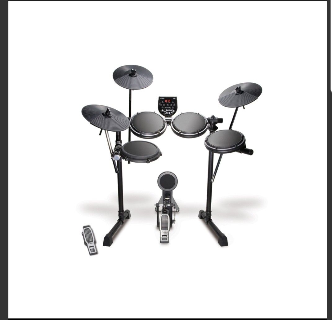 Alexis dm6 drum kit and sony home stereo