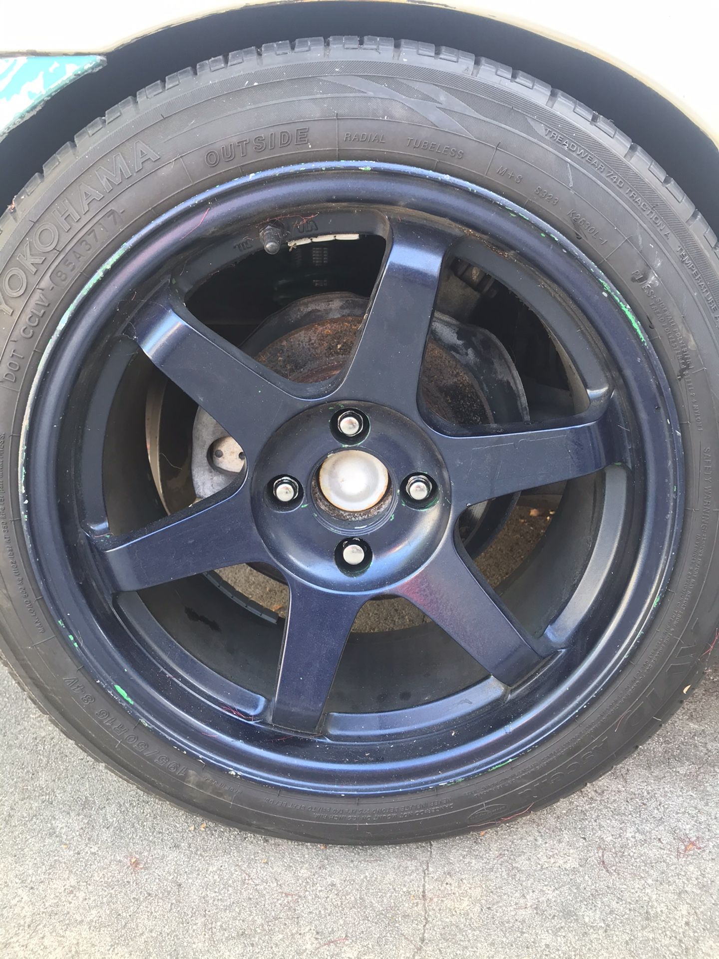 Rims for sale te37 reps for Sale in Inglewood, CA - OfferUp