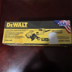 Brand New Dewalt Grinder 