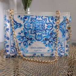 Dolce And Gabbana Light Blue Pouch 