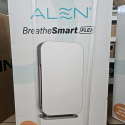 BreatheSmart FLEX Pure 4 -Speed lonic White HEPA Air Purifier ENERGY STAR Certified