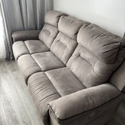 Living Spaces Power Recliner Two Piece