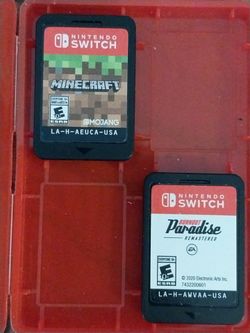 2 Nintendo switch games $30 each