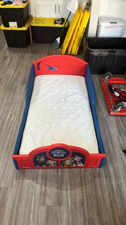 PAW Patrol Toddler Bed with Mattress
