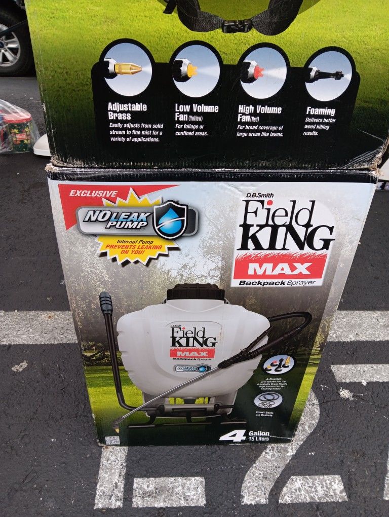 Field King Max Backpack Sprayer 4 Gal