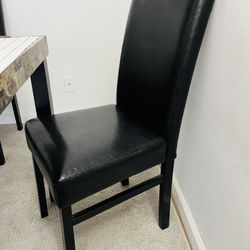 Black Chair $20 x 1.  