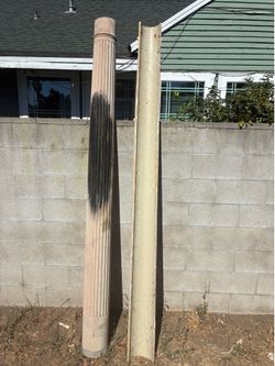 8ft house pillars