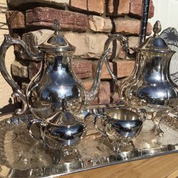  Tea Set Silver plated