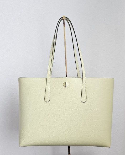 Light Neon Green Kate Spade Purse with Clutch - Never Used