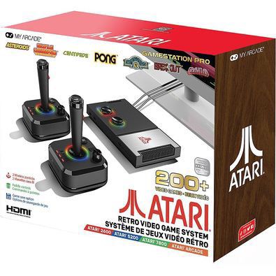 My Arcade Atari GameStation Pro Video Game Console 200+ Games Wireless Joysticks