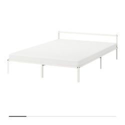 IKEA Queen Bed Frame With Free Mattress