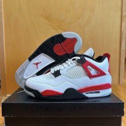 Nike Air Jordan 4 Retro Red Cement DH6927-161 Size 10.5 Brand New 