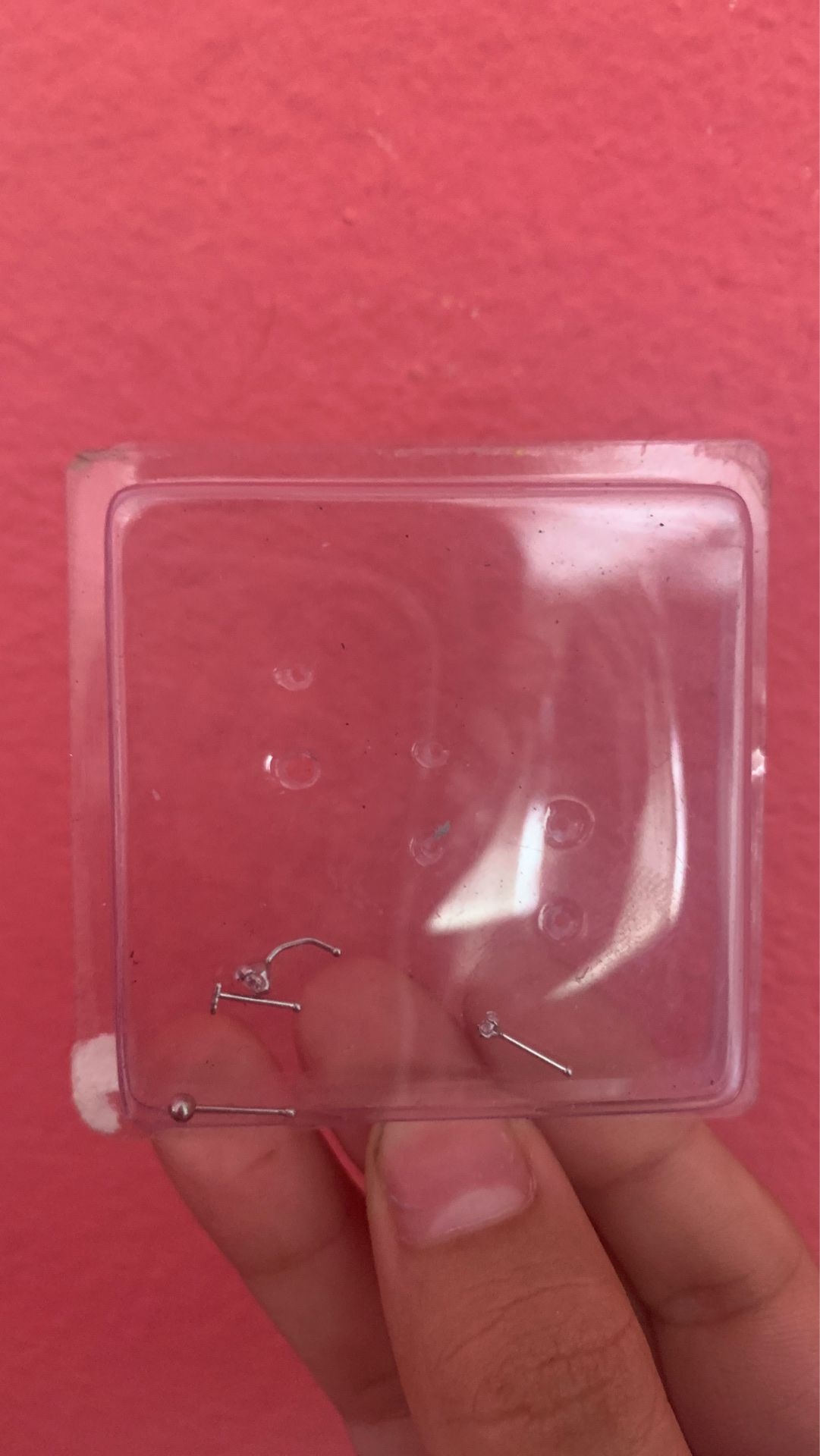 Four nose rings