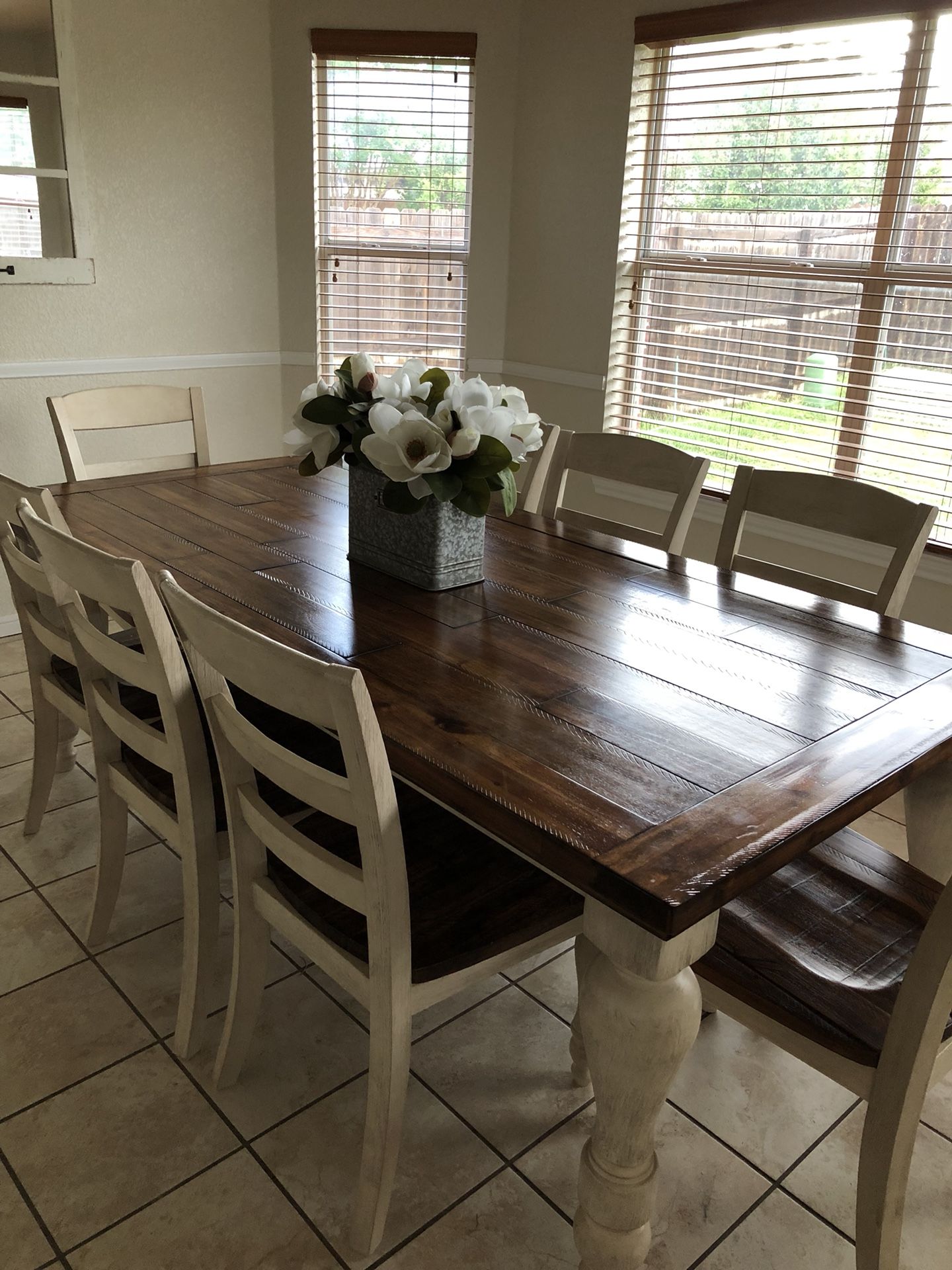 Dining set w/8 chairs- Marsilona from Ashley Furniture