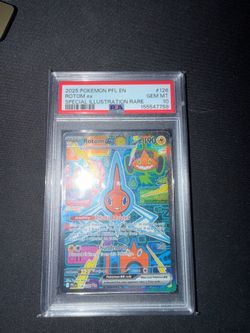 Pokemon Phantasmal Flames Rotom SIR psa 10