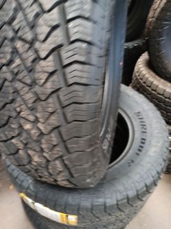 New set of tires aplus all terrain 265 70 17