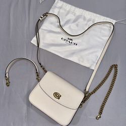 Coach Crossbody Bag - White 