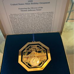 Us Mint Christmas Ornaments 1996/1997/1999