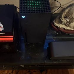 Microsoft X Box X New With Controller Plus Games