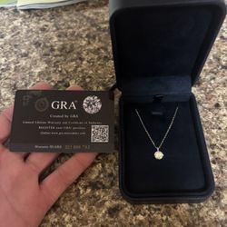 Moissanite Women’s Necklace 
