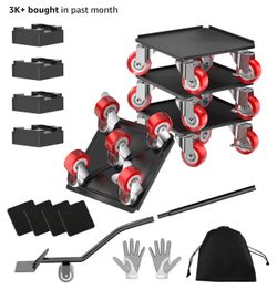 1500LBS Heavy Duty Furniture Dolly Movers Set with Lifter