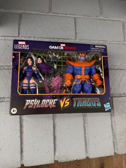 Marvel Legends Gamerverse Psylocke vs. Thanos 2-Pack – Complete Open Box