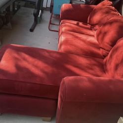 RED COUCH