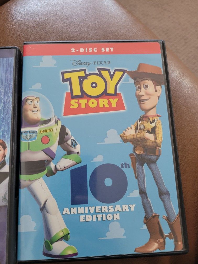 Toy Story And Frozen DVD's