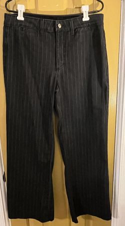 Not Your Daughters Jeans (NYDJ) Vintage -Pinstripe - size 14