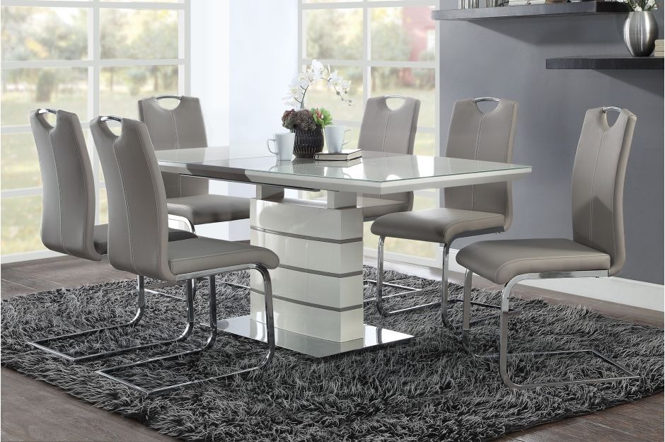 5pc Set (Dining Table and 4 Chairs)