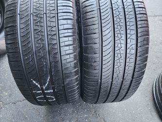 Selling (2) tires 255/40r20 Pirelli Scorpion Zero All Season