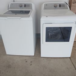 Set Of Used GE Washer And Dryer, Washer Work's Except For The Rinse Cycle,Might Be The Belt, The Dryer Works Perfect No Issues, Both For $150, 