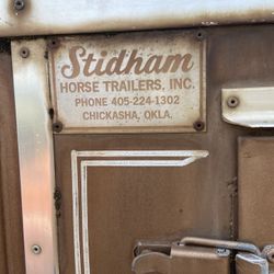 1970 Stidham   Horse Trailer 