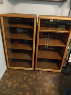 Cabinet With Glass Doors