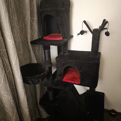 67 Inch Gothic Cat Tree