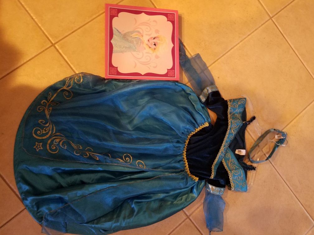 Elsa picture and play dress
