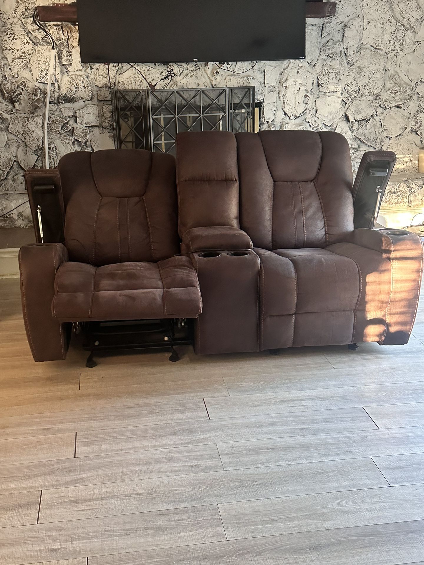 Reclining Loveseat (Espresso) 