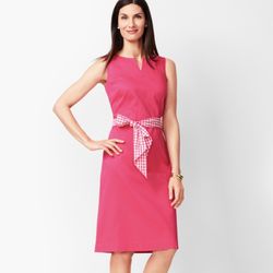 Brand new Womans Talbot brand Pink Textured A-Line Dress Up For Sale  