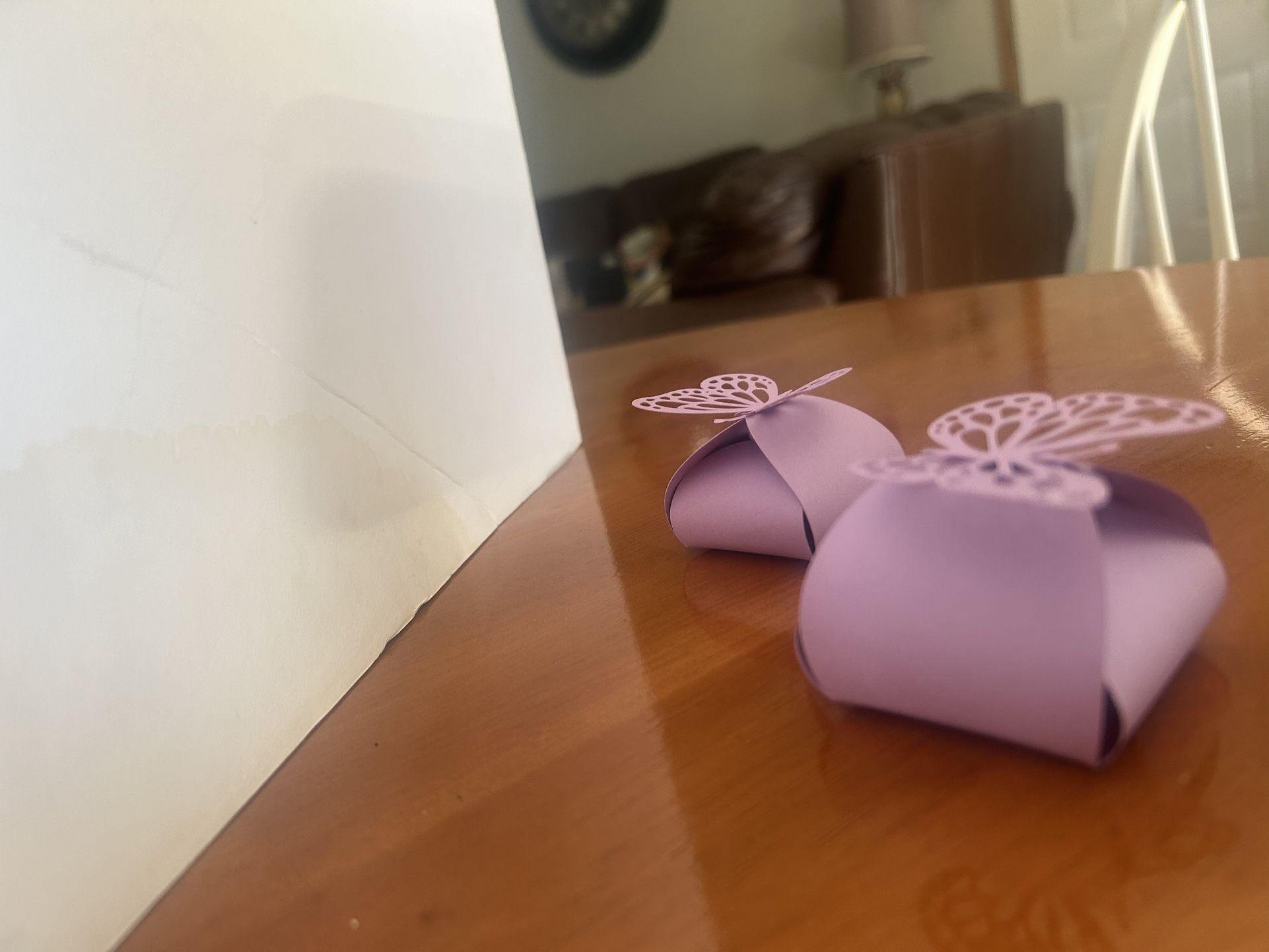 Butterfly Party Favor Box 2 Pack