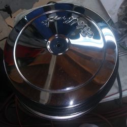 edelbrock 7inch chrome air cleaner