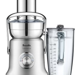 Breville Commercial Juice Fountain XL Pro, Brushed Stainless Steel, CJE830BSS1BNA1