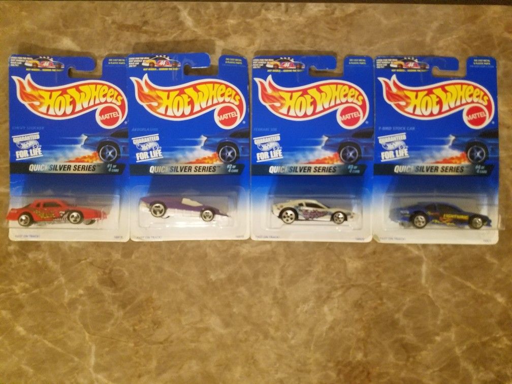 Complete Hot Wheels Quicksilver Series