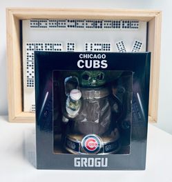 Grogu Mandalorian Baby Yoda Chicago Cubs Star Wars Bobblehead