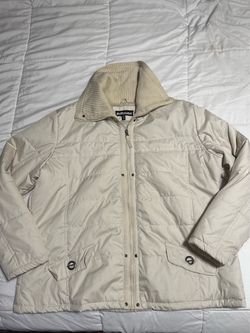 Dollhouse Beige Quilted Puffer Jacket