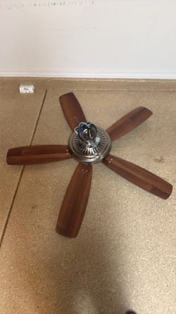 FREE REAL WOOD FAN WITH LIGHT