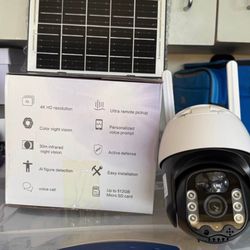 Cámara solar de vigilancia