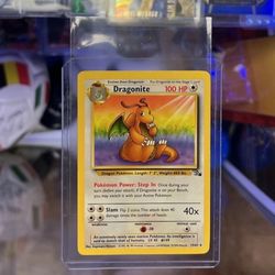 1999 Pokemon Fossil Unlimited #19 DRAGONITE NON-HOLO  